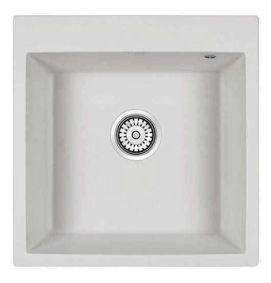 Мойка для кухни Paulmark PRAKTISCH, PM105152-WH , белый, 510х520