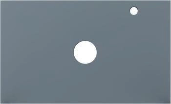 Столешница для раковины Aquanet Арт 75 мисти грин МДФ