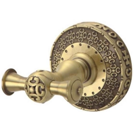 Крючок двойной ZORG (AZR 02 BR) бронза