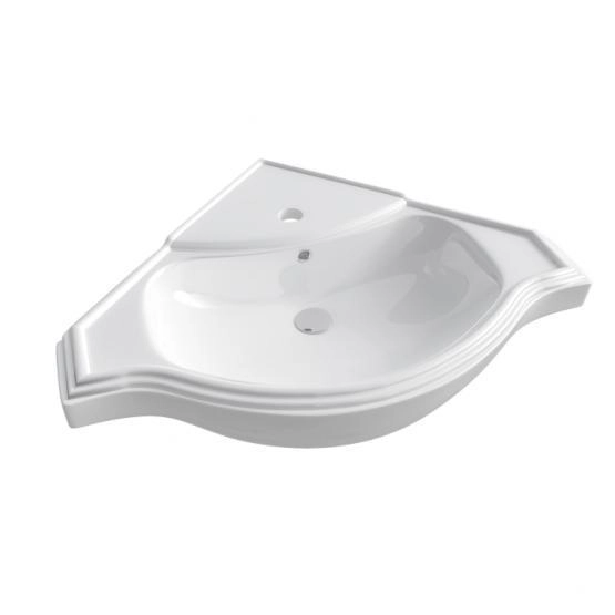 Раковина СаНта Классик 65 х 51 см, угловая