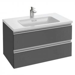 Тумба под раковину Jacob Delafon VOX EB2028-RA-442 80 см цвет серый антрацит