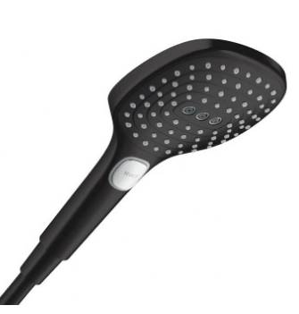 Hansgrohe Raindance Select 120 Air 3jet лейка ручная, цвет черный матовый