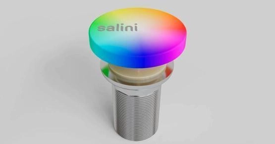 Донный клапан Salini для раковины D 502 покраска по RAL S-Stone матовый 16231RM