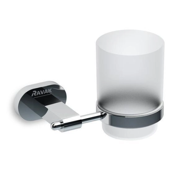 Держатель со стаканом Ravak Chrome CR 210.00 (стекло) X07P188