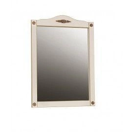 Зеркало Belux Империя В 85 без подсветки Слоновая кость с золотой патиной