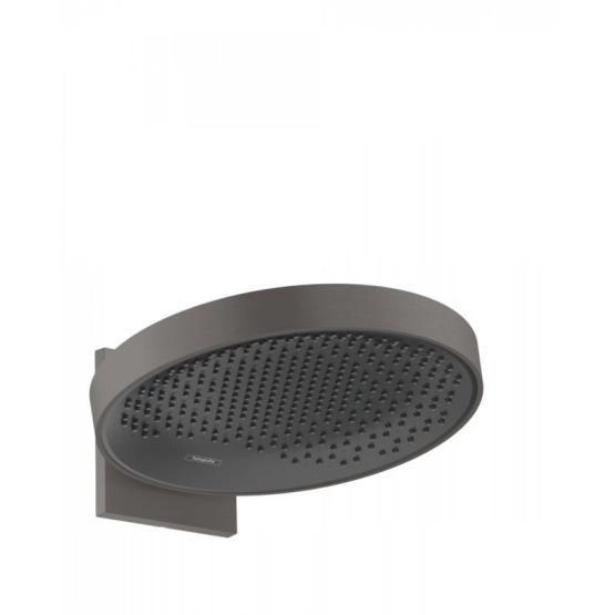 Hansgrohe 26230340 Rainfinity Верхний душ ?360 мм, 1 реж., с настенным держателем шлифованый черный хром