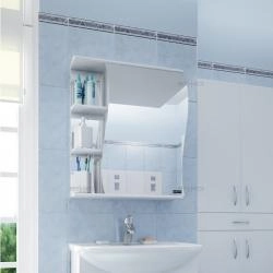 Зеркальный шкаф СаНта Волна 50 левый/правый