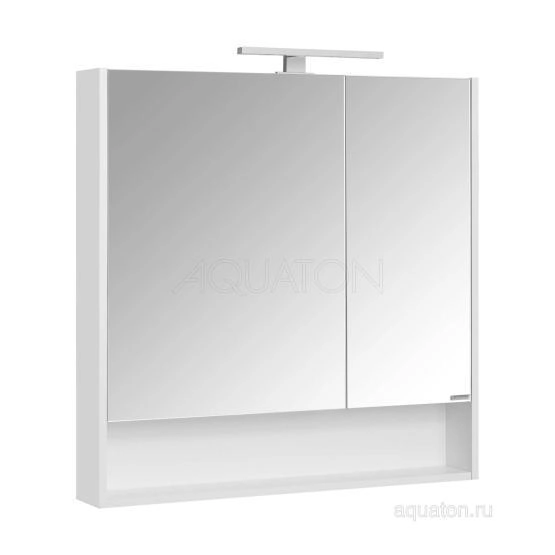 Зеркальный шкаф AQUATON Сканди 90 белый 1A252302SD010
