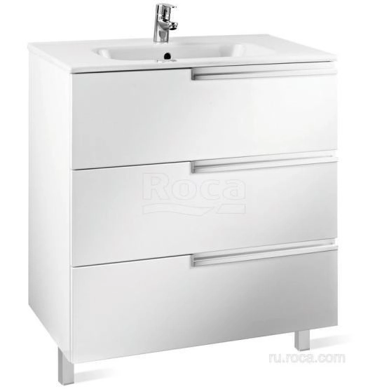 Тумба под раковину Roca Victoria Nord Ice Edition 60 3 ящика ZRU9302834