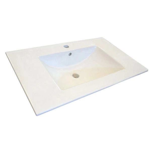 Тумба с раковиной Comforty Франкфурт-75 дуб шоколадно-коричневый