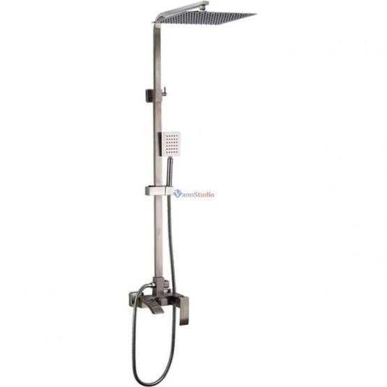 Душевая система Frap F24803 сатин для ванны