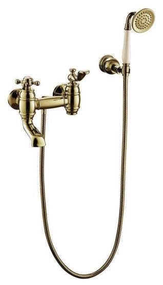 Смеситель для ванны с душем Timo Lina (7034/02Y antique)