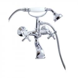 Смеситель Rav Slezak MORAVA RETRO MK159.5/2Z для ванны, цвет Золото классический с душем