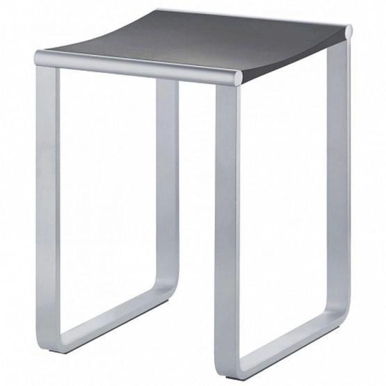 Табурет для душа Keuco Plan 14982010038 хром/светло-серый (RAL 7035)