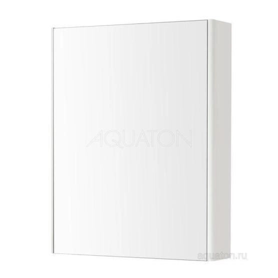 Зеркальный шкаф Aquaton Беверли 65 белый 1A237002BV010