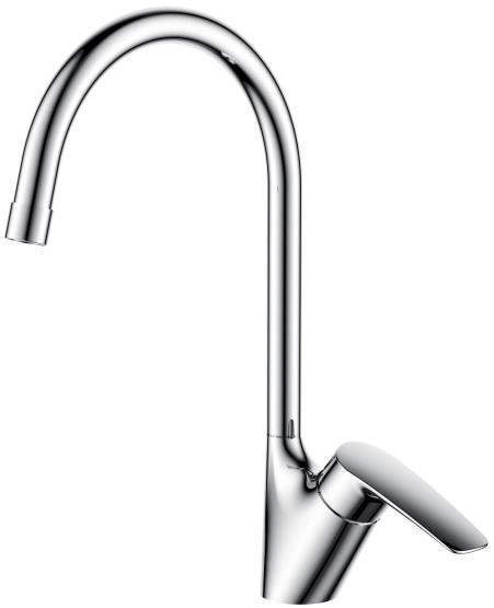 Смеситель для кухонной мойки AZARIO EVORA хром (AZ-WKE56266C)