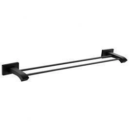 Полотенцедержатель двойной Gappo G0709-6 черный 60 см