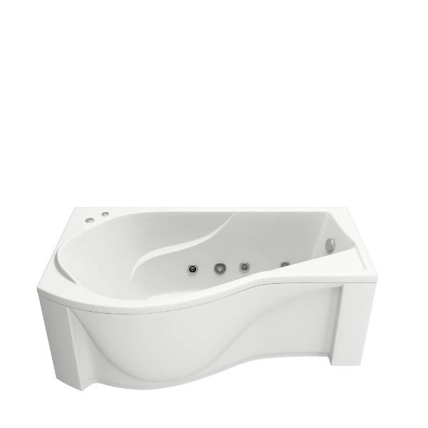 Ванна Bas Капри 170x80 без гидромассажа левая