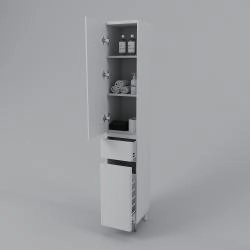 Колонна универсальная Style Line Атлантика 35 L с корзиной, Люкс антискрейч, PLUS