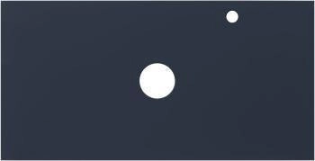 Столешница для раковины Aquanet Арт 90 маренго МДФ