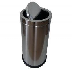 Урна с качающейся крышкой G-teq 01.08 30 л хром