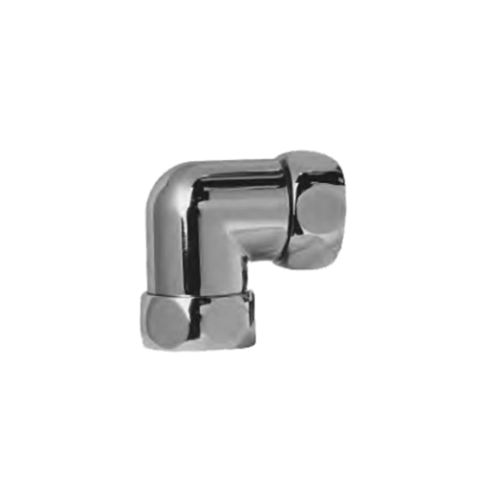 Переходник угловой Terminus с 1/2 на 1 дюйм (2 американки) к М,П, Фокстротам, Лестницам с боковой подачей