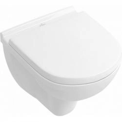 Унитаз Villeroy&Boch O.NOVO 5688H101 (56881001+9M38S101) подвесной с сиденьем