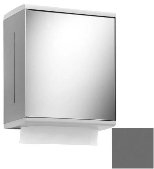 Дозатор бумажных полотенец KEUCO MOLL 12785010201 алюминий серебристый анодированный антрацит