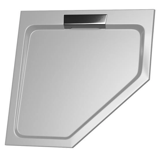 Душевой поддон трапеция RGW STA-61Co Бетон 900x900 16330599-10 литьевой мрамор