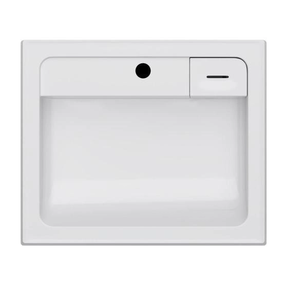 Раковина над стиральной машиной 60 см AM.PM X-Joy M85AWCC0602WG Белый