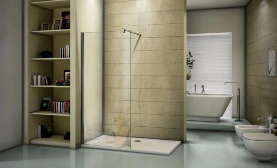 Душевой уголок GOOD DOOR WALK IN SP-70-C-CH 70x90 прозрачное