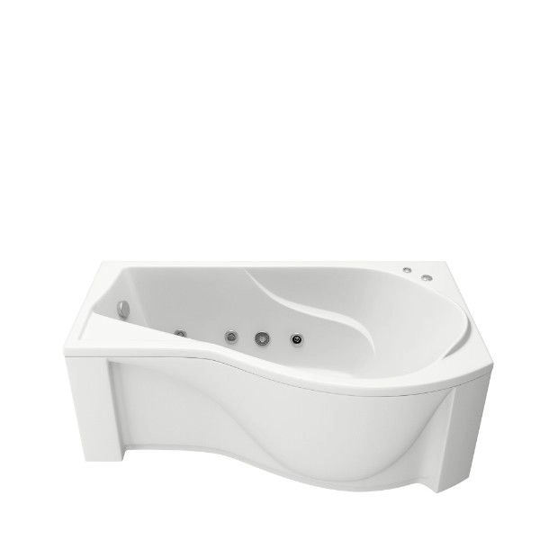 Ванна Bas Капри 170x80 без гидромассажа правая