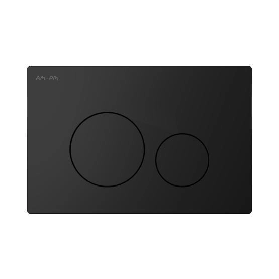 Клавиша AM.PM Pro L I049038 пневматическая, пластик, черный матовый