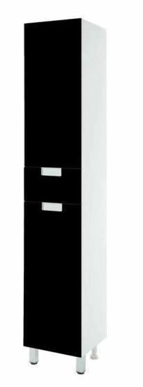 Пенал-35 Bellezza Пегас R с 1 ящ. без б/к черный