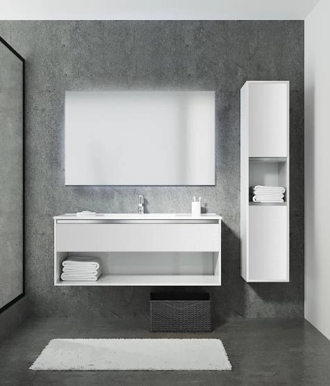 Тумба SANVIT КОНТУР 80 подвесная Белый без раковины