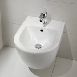 Биде подвесное Villeroy & Boch Subway 2.0 Plus 540000R1 белый альпин ceramicplus