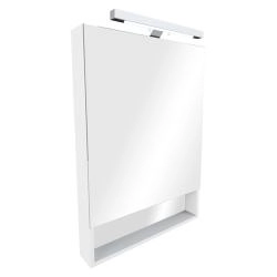 Зеркальный шкаф 70 Roca Gap ZRU9302749 белый
