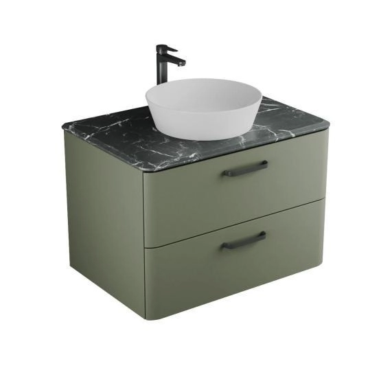 Тумба Veneciana TIBR 80 со столешницей олива, под умывальник