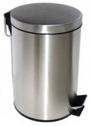 Урна с педалью G-teq 20.28 12л хром