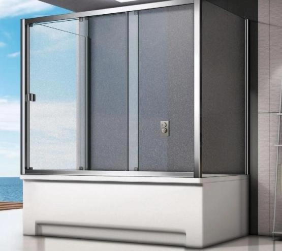 Шторка для ванны GOOD DOOR SCREEN WTW-120-G-CH 120 матовое