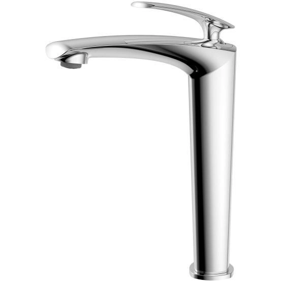 Смеситель для раковины-чаши Azario REULEAUX высокий, без донного клапана, хром (AZ-VMF168U96C)