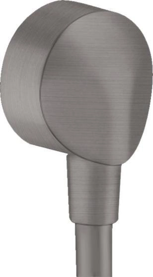 Hansgrohe 27454340 Fixfit1/2 Шланговое подсоединение шлифованный черный хром