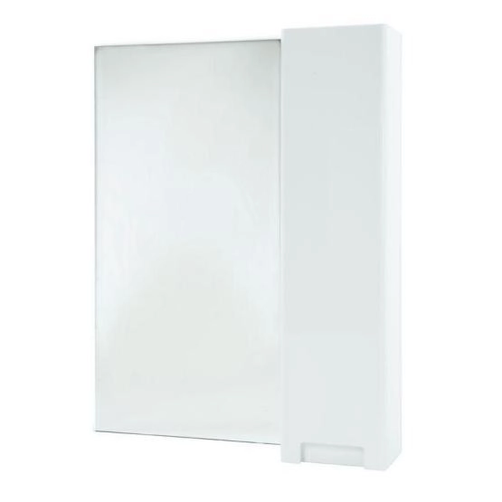 Зеркало шкаф BELLEZZA Пегас-70 белый прав.