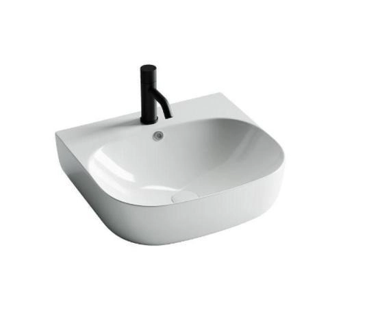 Умывальник накладной прямоугольный пристенный Element 490x445x145мм