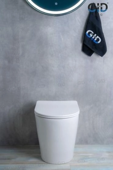 Унитаз Gid TRS-263 53 см приставной безободковый микролифт белый