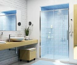 Душевая дверь WasserKraft Dinkel 58R05 120 см, раздвижная, универсальная