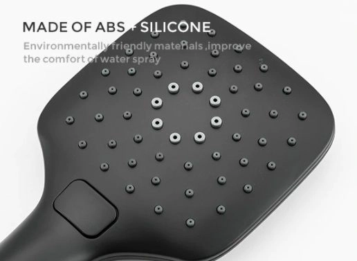 Смеситель Gappo G1117-6 на борт ванны 3 отверстия, чёрный