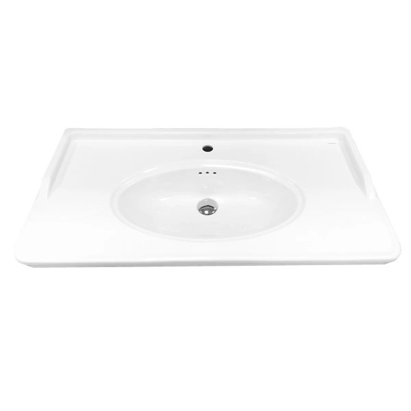 Тумба с раковиной Comforty Палини-100 белый