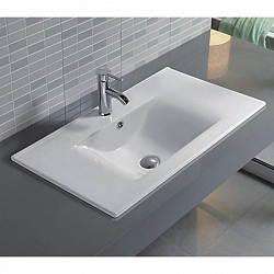 Раковина CeramaLux JY-807-80 81x46x17 см встраиваемая