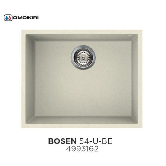 Кухонная мойка Omoikiri Bosen 54-U-BE 4993162, 540х440, ваниль